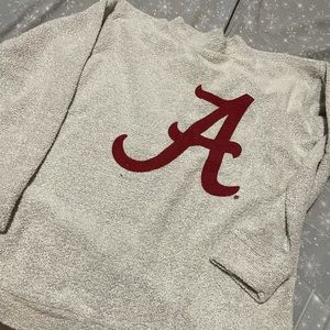 Alabama Mock Turtle/Crew Towel Sweatshirt